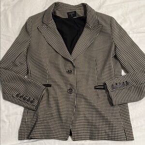 T Tahari Women’s Houndstooth Blazer • Size 10